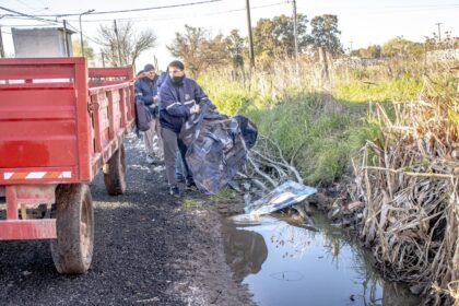 TAREAS PREVENTIVAS ANTE EL FENÓMENO DE EL NIÑO: EL MUNICIPIO CONTINÚA CON LA LIMPIEZA DE DESAGÜES