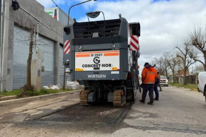 EL INTENDENTE JUAN PABLO GARCÍA ANUNCIÓ LA REPAVIMENTACIÓN DE LA CALLE ESTEBAN FACIO