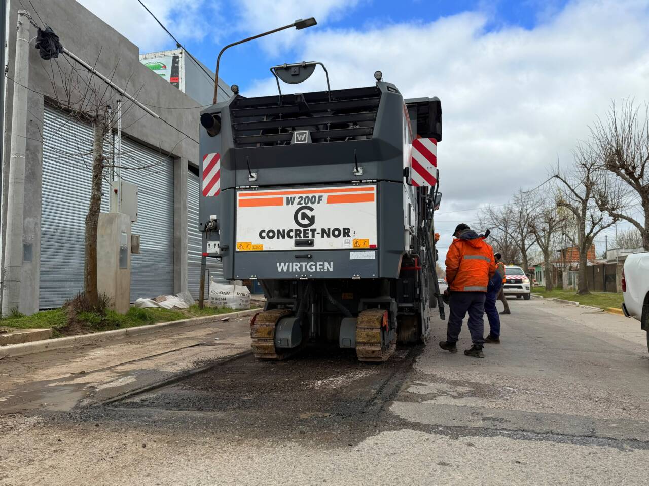 EL INTENDENTE JUAN PABLO GARCÍA ANUNCIÓ LA REPAVIMENTACIÓN DE LA CALLE ESTEBAN FACIO