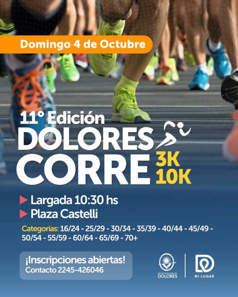 LA CIUDAD SE PREPARA PARA LA 11.ª EDICIÓN DE “DOLORES CORRE”